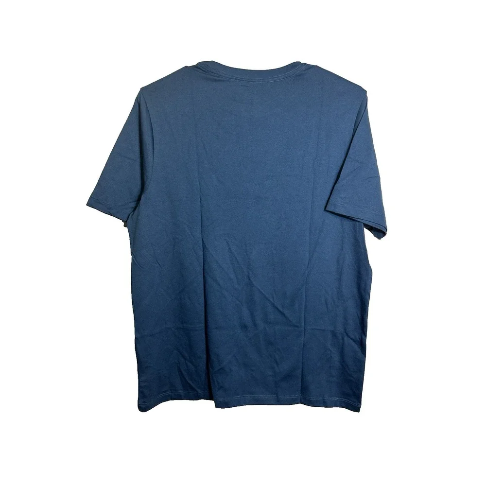 wonder‎ nation boys blue short sleeve crew neck shirt size XXL 2XL 18